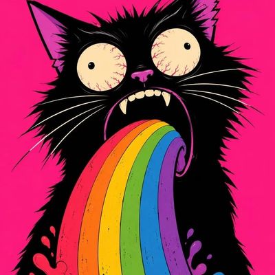 Rainbow Cat