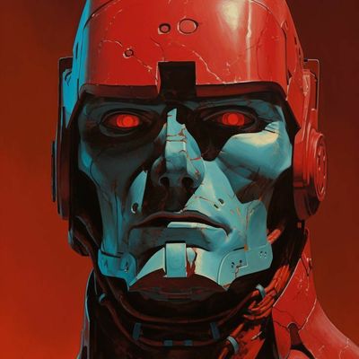 Cyberpunk Robot