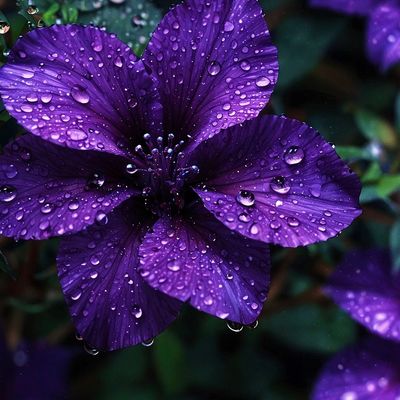 Rain-kissed Petunia