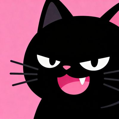 Black Cat Expression
