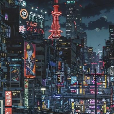 Cyberpunk Megacity