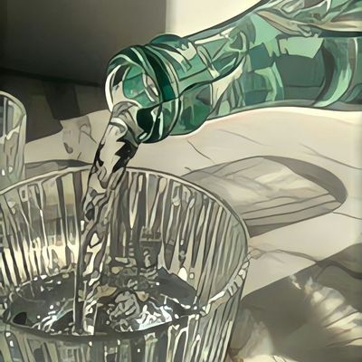 Glass Pour