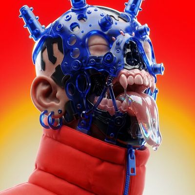 Futurism Mask