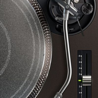 DJ Turntable Setup