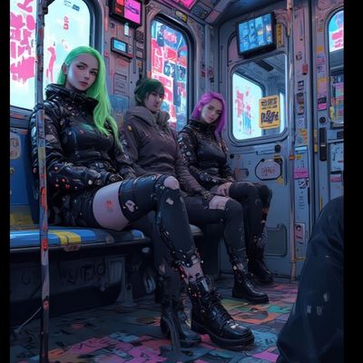 Cyberpunk Subway