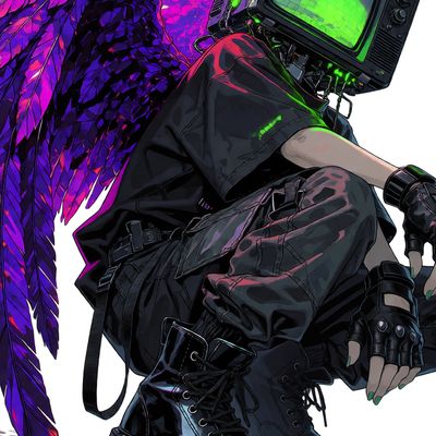 Cyberpunk Angel