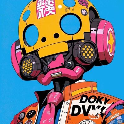 Cyberpunk Robot