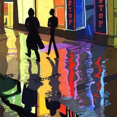 Neon Reflections