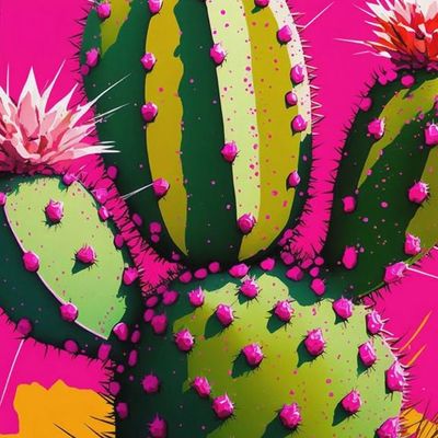 Neon Cactus
