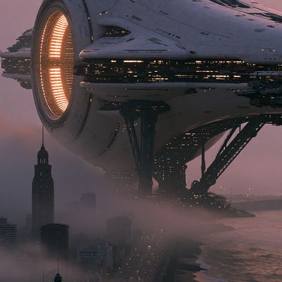 Cyber City Reflection