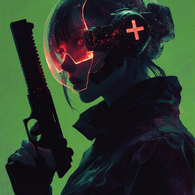 Cyberpunk Warrior