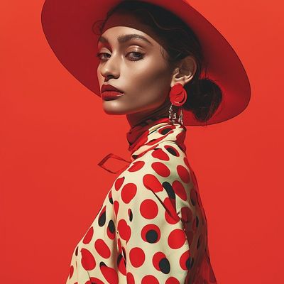 Red Hat Lady
