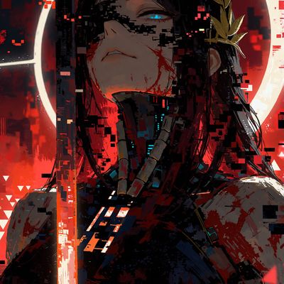 Cyberpunk Glitch