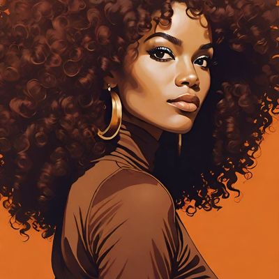 Curly Hair Beauty
