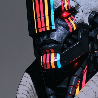 Cyberpunk Robot