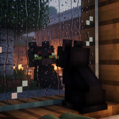 Rainy Minecraft Night