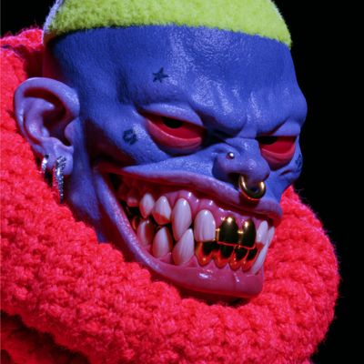 Cyberpunk Clown toy conceptart cyberpunk neon cybercity