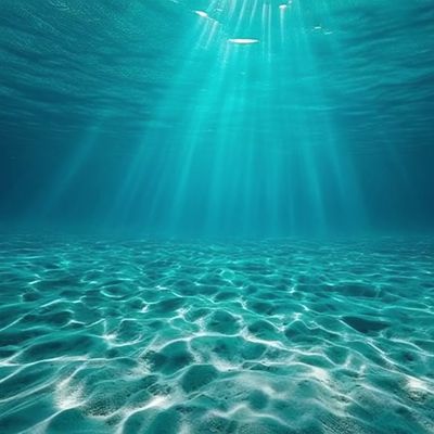 Underwater Light Show underwater light rays ocean sea