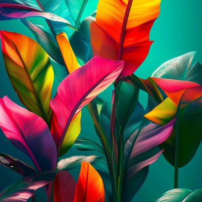Colorful Feathers